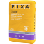 Fixa Yapı Kimyasalları - Strafix Dekoratif Sıva 20 - Mineral Dokulu - Beyaz(Kalın)