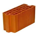 Kudret Tuğla - 10'luk Geçmeli Tuğla - 250 x 100 x 190 mm Ebatlarında Düşey Delikli Tuğla