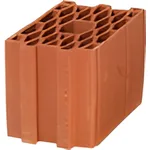Kudret Tuğla - 15'lik Petek İzolasyon Tuğlası - 240 x 150 x 190 mm Ebatlarında Düşey Delikli İzo Tuğla