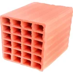 Kudret Tuğla - 24'lük Tuğla - 235 x 240 x 180 mm Ebatlarında Yatay Delikli Tuğla