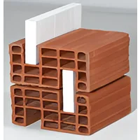 Kudret Tuğla - 24'lük Termal Tuğla - 235 x 240 x 135 mm Ebatlarında Yatay Delikli Isı Yalıtımlı Tuğla