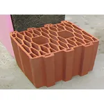 Kudret Tuğla - 28-19'luk Petek İzolasyon Tuğlası - 240 x 280 x 190 mm Ebatlarında Düşey Delikli İzo Tuğla