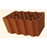 Kudret Tuğla - 30 x 19'luk Petek İzolasyon Tuğlası - 240 x 300 x 190 mm Ebatlarında Düşey Delikli İzo Tuğla