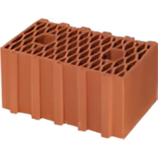 Kudret Tuğla - 38'lik Petek İzolasyon Tuğlası - 250 x 380 x 190 mm Ebatlarında Düşey Delikli İzo Tuğla