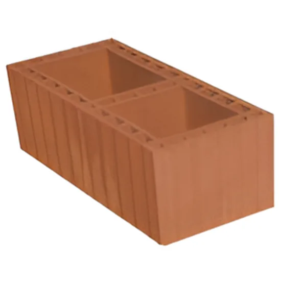 Kudret Tuğla - 39'luk Şönt Baca Tuğlası - 400 x 200 x 190 mm Ebatlarında
