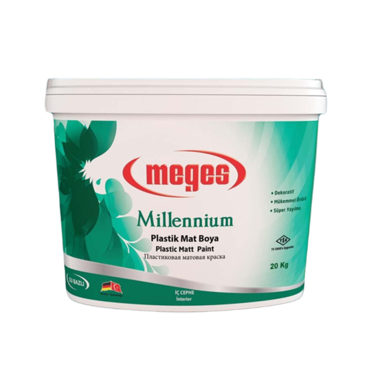 Meges Boya - Millennium Plastik Boya - Mat İç Cephe Boyası