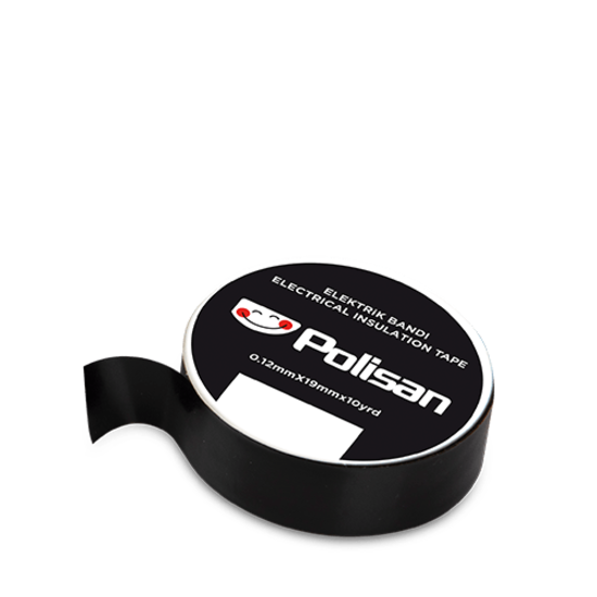 Polisan - Elektrik Bandı - 19 mm x 10 yard
