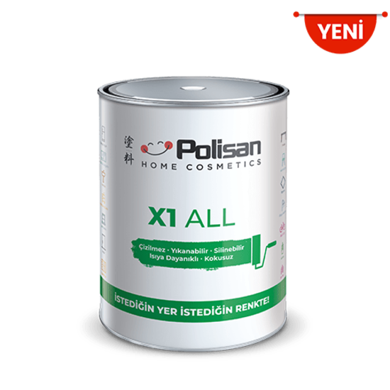 Polisan - X1 All - Yarı Mat Değişim Boyası