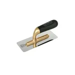 San Deco - Altın Kaplama Kulplu Çelik Sonlama Malası 200 x 80 mm