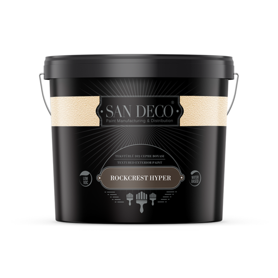 San Deco - Rockcrest Hyper - Tekstürlü Dış Cephe Boyası