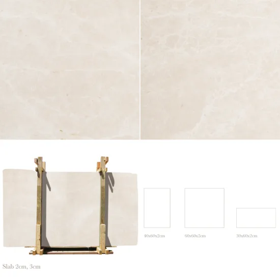 Sesemar Mermer - Blanco Luna Beige - Bej Mermer