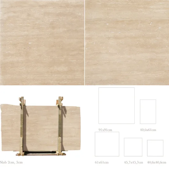 Sesemar Mermer - Medium Vein Cut Travertine - Traverten