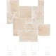 Sesemar Mermer - Tumbled Set - Traverten