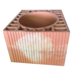 Tekinler Baf Tuğla - Süper Büyük Baca Tuğlası - 300 x 240 x 300 mm Ebatlarında