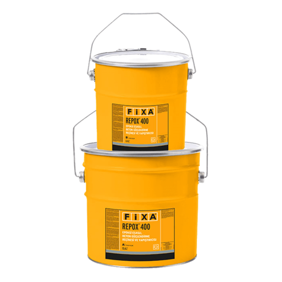 Fixa Yapı Kimyasalları - Repox 400 - Epoksi Esaslı, Beton Güçlendirme Reçinesi ve Yapıştırıcısı Fixa Yapı Kimyasalları - Repox 400 - Epoksi Esaslı, Beton Güçlendirme Reçinesi ve Yapıştırıcısı