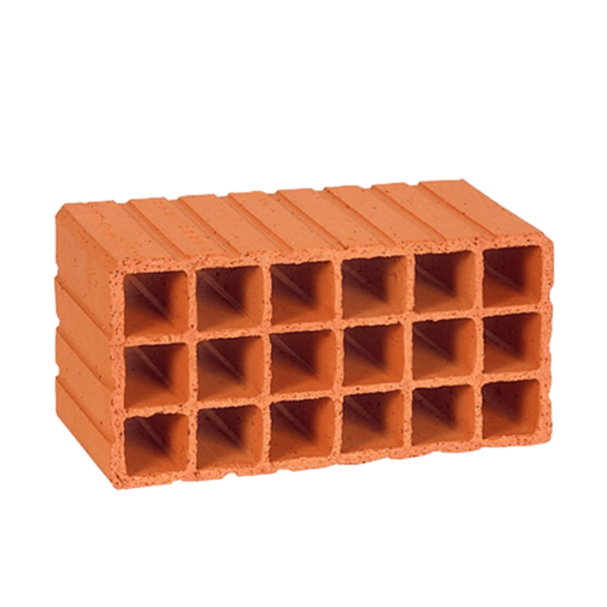 Zümrüt Kiremit Tuğla - Asmolen 23’lük Tuğla - 190 x 240 x 400 mm Ebatlarında Asmolen Döşeme Tuğlası