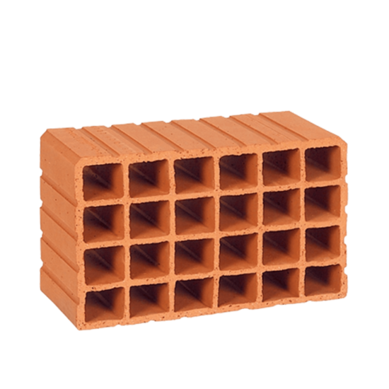 Zümrüt Kiremit Tuğla - Asmolen 25’lik Tuğla - 290 x 250 x 400 mm Ebatlarında Asmolen Döşeme Tuğlası